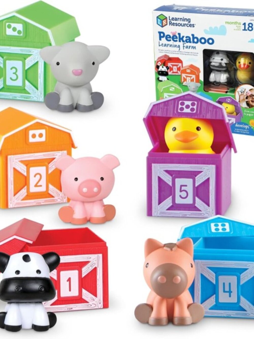 Learning Resources Peekaboo Learning Farm